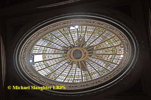 Dome in Former Billiard Room.  by Michael Slaughter. Published on 01-04-2021